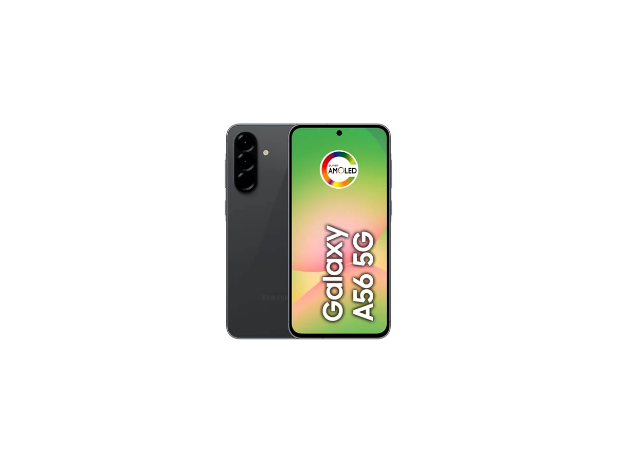 Smartphone Samsung Galaxy A56 5G 128GB, 8GB RAM, Câmera 50MP, IP67, Super AMOLED 6.7", Recursos AI, Preto