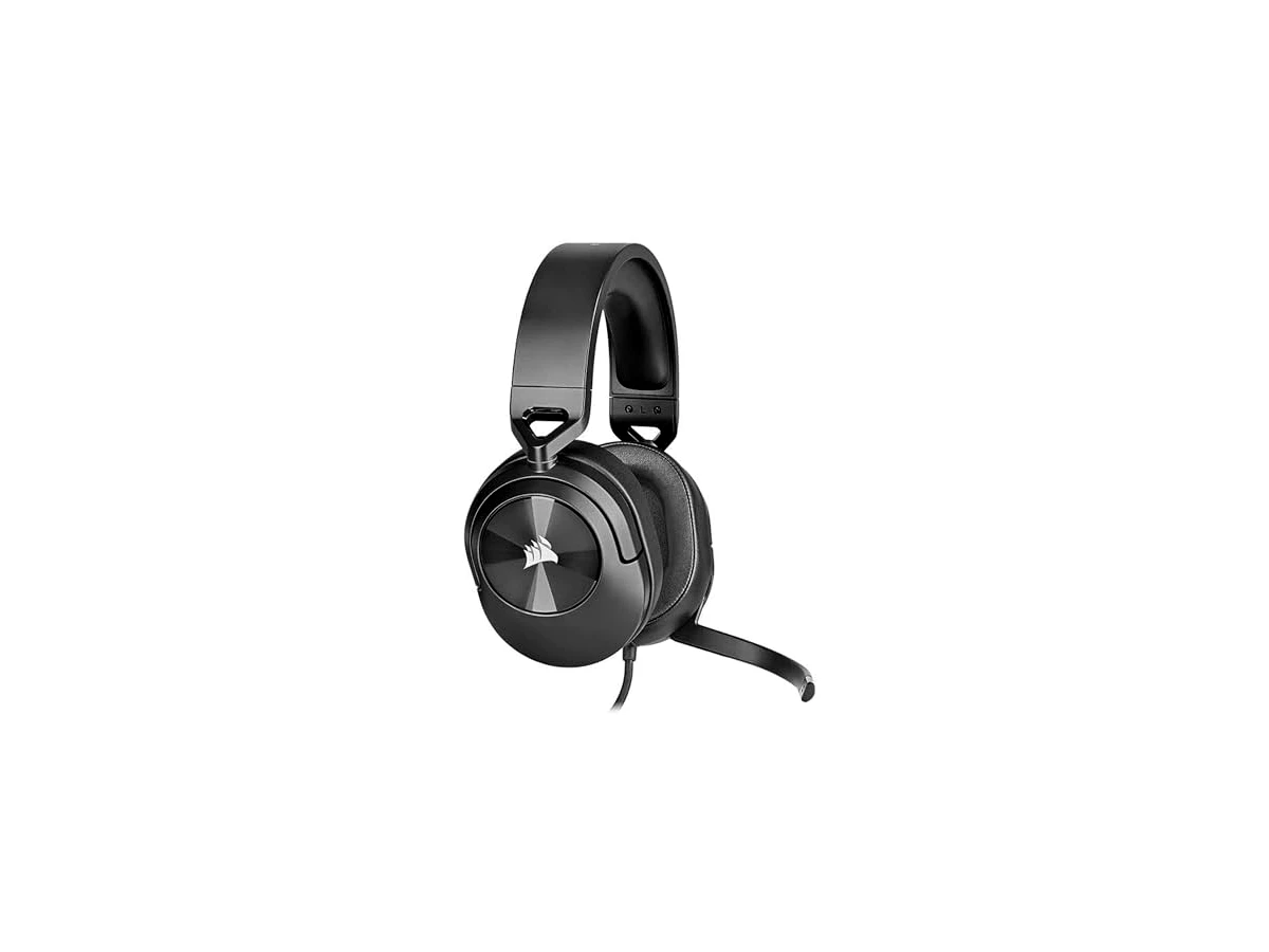 Headset Gamer Corsair HS55 Stereo, Drivers 50mm, Preto, CA-9011260-NA