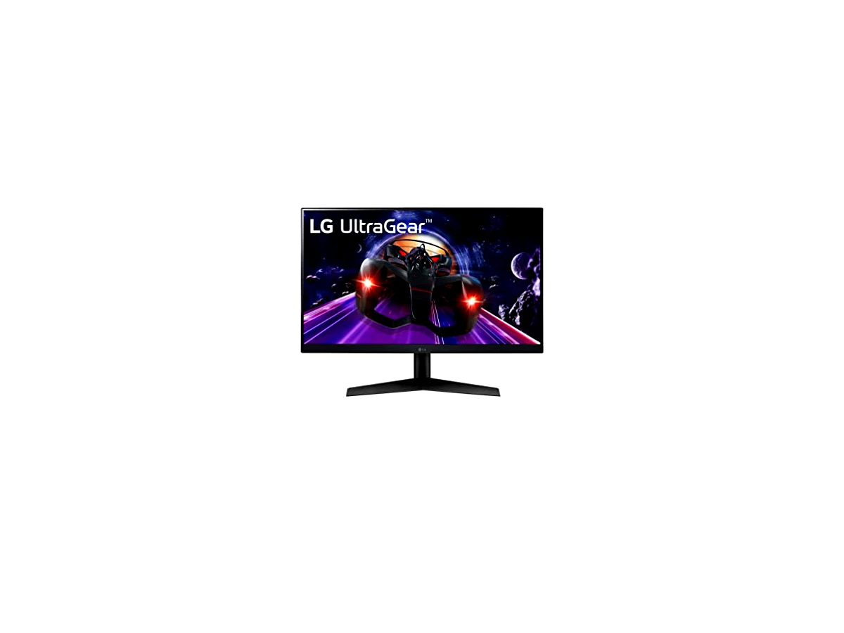 LG Monitor de jogos Ultragear 24GN60R-B de 24 polegadas com tela IPS, 1ms GtG, 144Hz, HDR10, AMD FreeSync Premium, preto