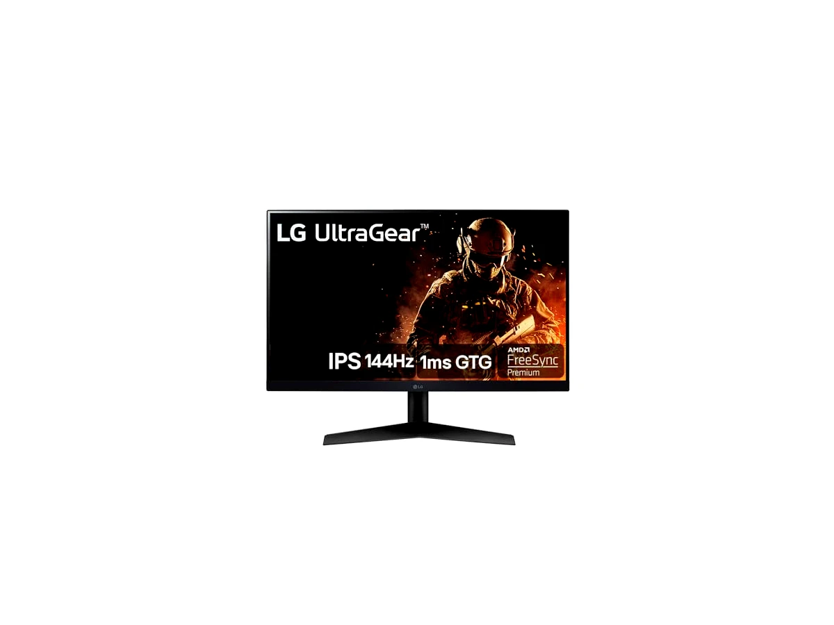 Monitor Gamer LG 24" Full HD 144Hz 1ms Inclinação Preto 24GN60R