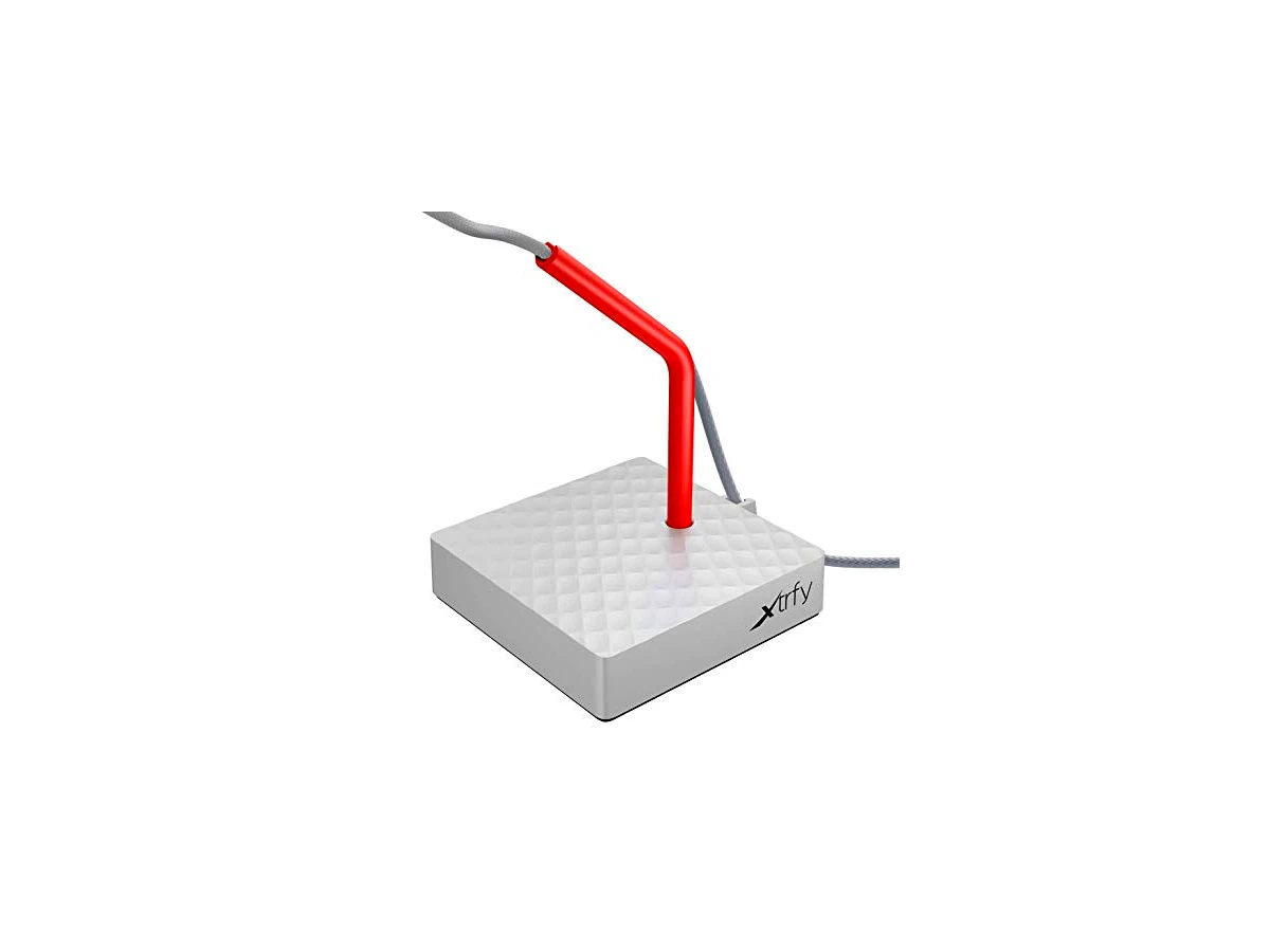 Xtrfy B4 Mouse Bungee Retro, Braço de Silicone Flexível, Base Estável, Base de Borracha Antiderrapante, Compacto e Prático
