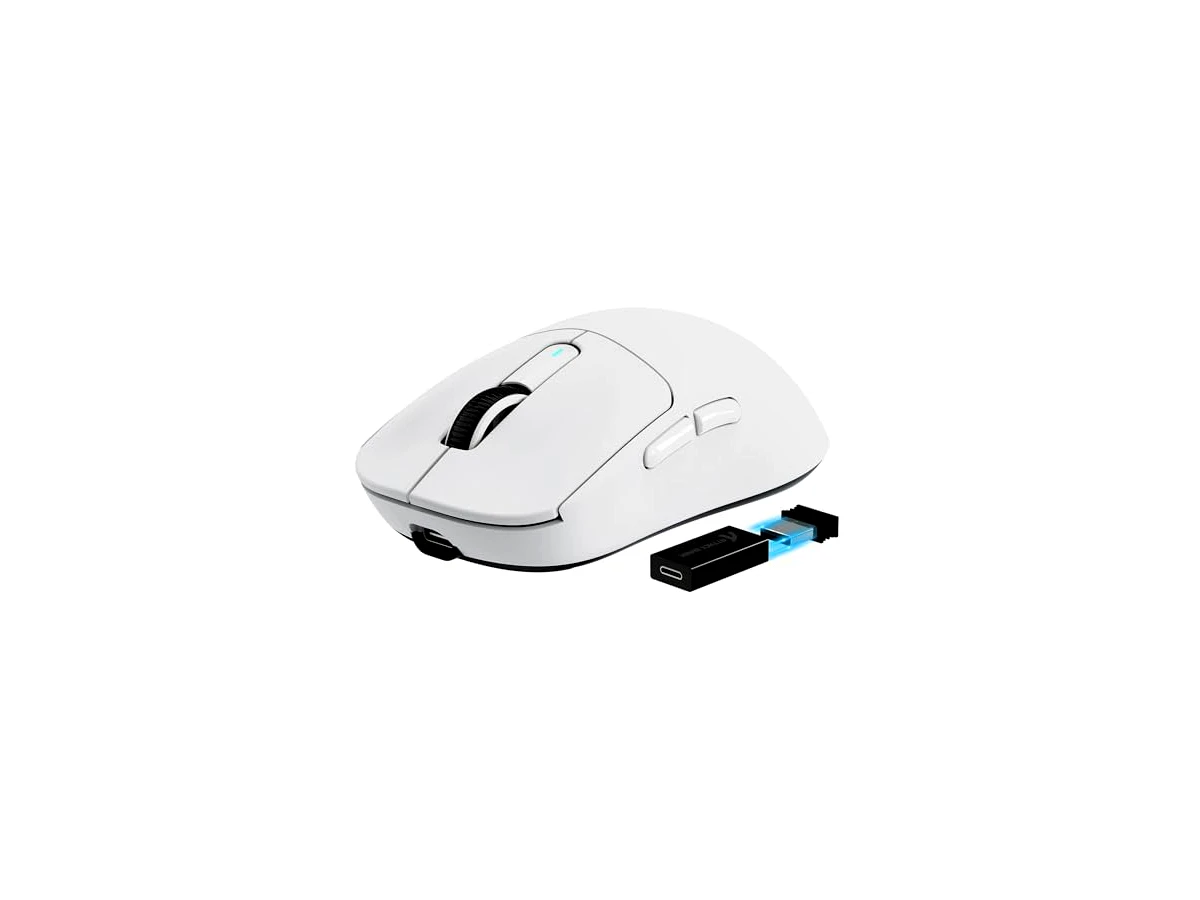 MANBASNAKE Mouse Attack Shark X3 Pro 4K/8K Hz, mouse para jogos Superlight BT/2.4G sem fio/com fio, sensor de jogos PixArt PAW3395, 26000 DPI, botões programáveis para Win11/Xbox/PS/Mac (branco)