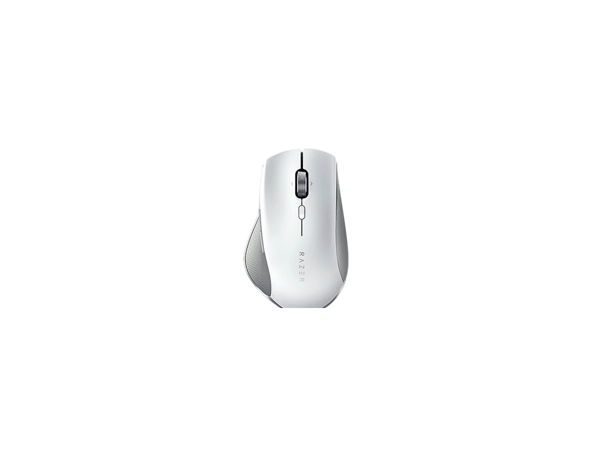 Razer Mouse sem fio Pro Click Humanscale: fator de forma ergonômico - sensor óptico avançado 5G - conectividade multi-host - 8 botões programáveis - Vida útil prolongada da bateria de até 400 horas