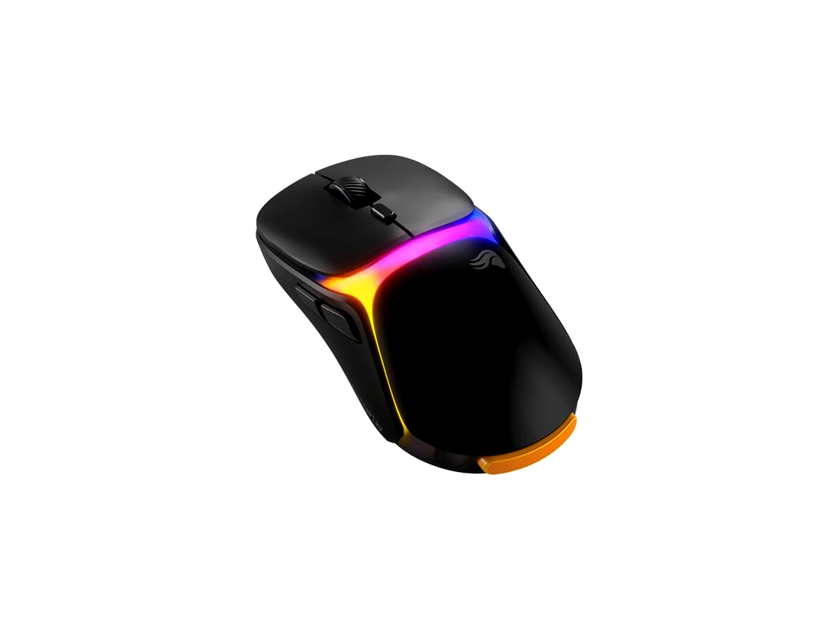 Glorious Mouse para jogos O3 sem fio para jogos - sistema de bateria intercambiável InfinitePlay, polling de 8k, interruptores ópticos de clique de 130 m, ultraleve 66 g, sensor óptico DPI 30K, RGB