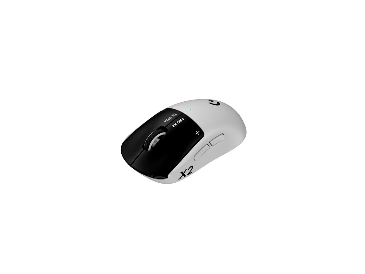 Mouse Gamer Sem Fio Logitech G PRO X2 SUPERSTRIKE LIGHTSPEED, Desempenho Ultra-rápido, Ultraleve (61 g), Cliques táteis personalizáveis, Carregamento USB-C - para PC/Mac/Notebook