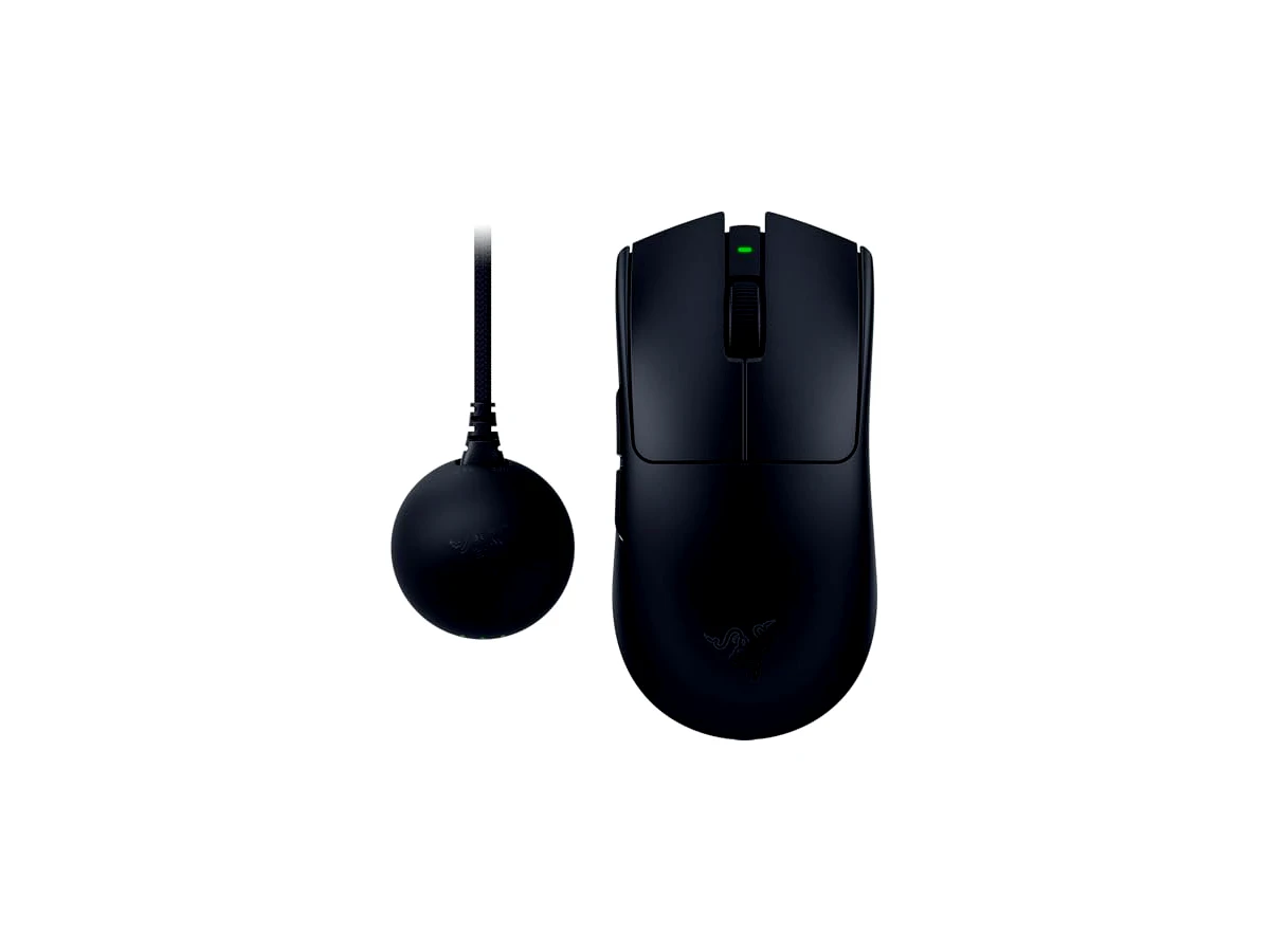 Razer Viper V4 Pro - Mouse para jogos eletrônico simétrico sem fio - ultraleve 49 g - HyperSpeed Gen-2 até 8 kHz polling - Sensor Focus Pro 50K - Roda de rolagem óptica - PC/Mac | Preto