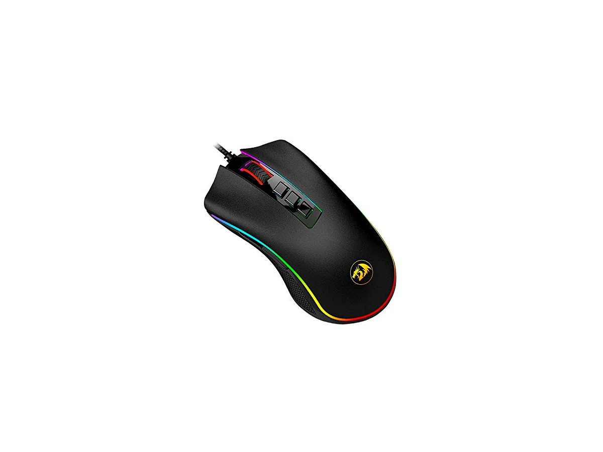 Mouse Gamer Redragon Cobra Preto RGB M711 v2