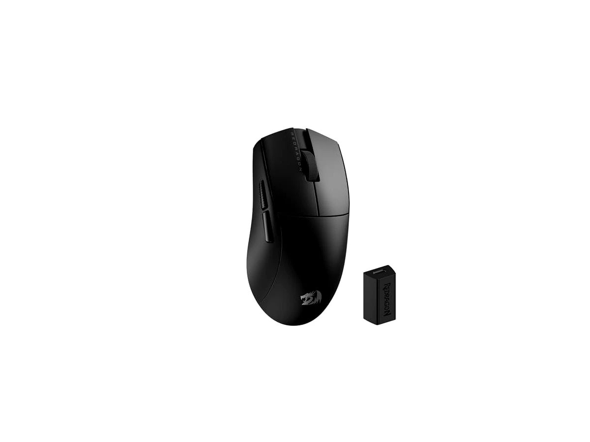 Mouse Gamer Redragon King Pro 4k Preto PAW3395 4000Hz M916-PRO-4K