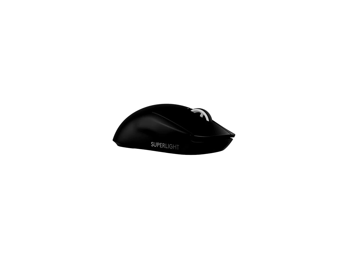 Mouse Gamer Sem Fio Logitech G PRO X SUPERLIGHT 2 com Tecnologia LIGHTSPEED, Ultraleve, Switch LIGHTFORCE, Sensor HERO 2 com 44K DPI, 5 botões programáveis e Bateria Recarregável - Preto