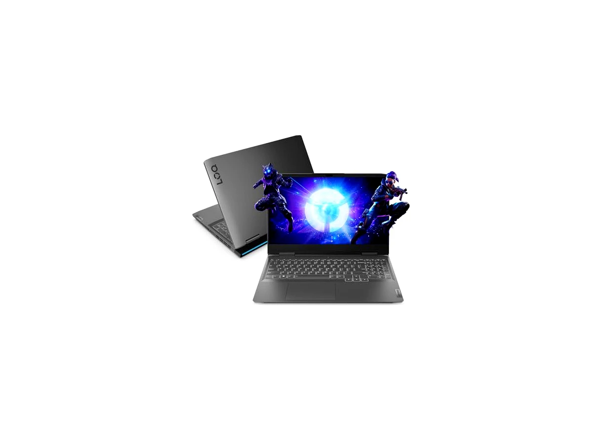 Notebook Gamer Lenovo LOQ Intel Core i5-12450H 16GB 512GB SSD RTX 2050 15.6" FHD W11 83EU0001BR
