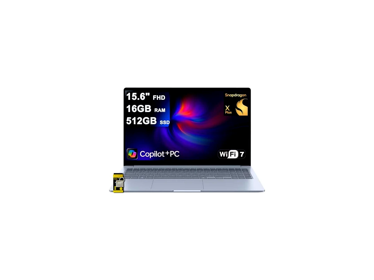SAMSUNG Laptop Galaxy Book4 Edge de 15,6 polegadas FHD antirreflexo Qualcomm Snapdragon X Plus de 8 núcleos (até 45 tops) 16 GB RAM SSD de 512 GB para criador de designers profissionais Win11 ICP Hub