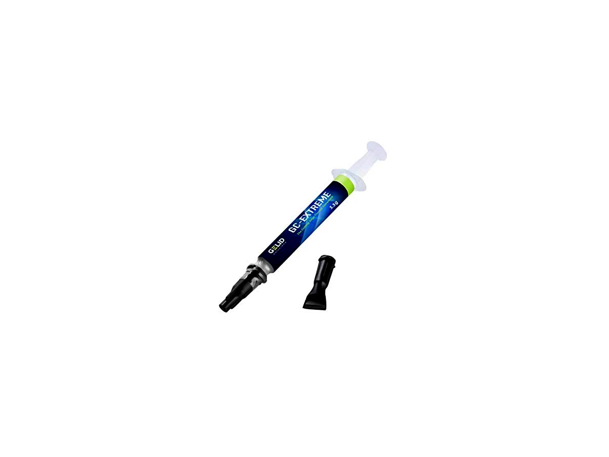 Gelid Solutions GC-Extreme 3,5 g com ferramentas - Pasta condutora térmica para dissipador de calor | Condutividade térmica máxima | Fácil aplicação | Não corrosivo.