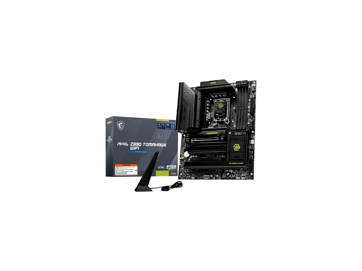 Placa Mãe MSI MAG Z890 TOMAHAWK WIFI 7 (LGA 1851/4xDDR5/HDMI/DisplayPort/M.2/USB 4)