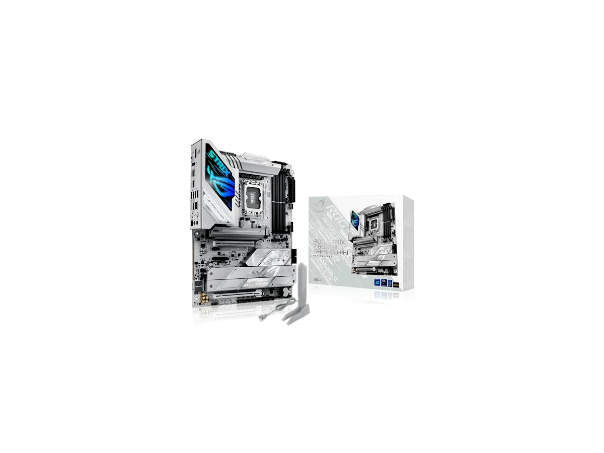 ASUS ROG STRIX Z890-A GAMING WIFI - Placa-Mãe Intel Z890, LGA 1700, DDR5, 192GB, 8 Portas USB, Wi-Fi