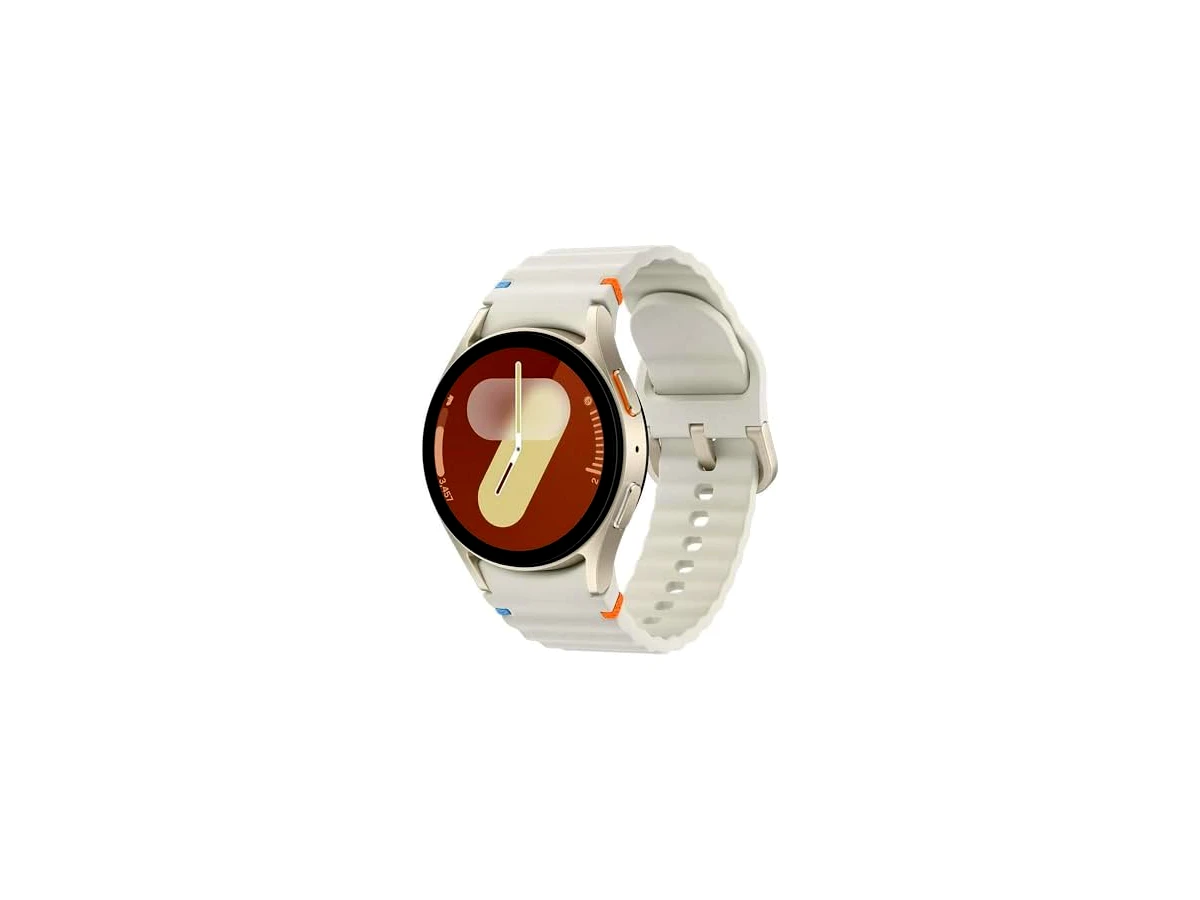 Samsung Galaxy Watch7 Smartwatch 40mm Bluetooth, Galaxy AI, Tela em Cristal de Safira, GPS de Dupla Frequência, Monitoramento avançado de saúde, sono e de coração, Processador de 3nm - Creme