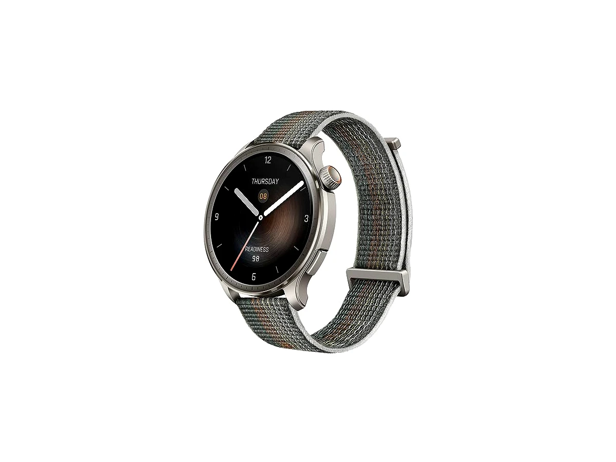 Relógio Inteligente Amazfit Balance 46mm A2287 ZEPP FOLOW Composição Corporal, GPS, Step Tracking, Alexa Built-In, Chamada Bluetooth, Duração da Bateria de 14 Dias (Gray)