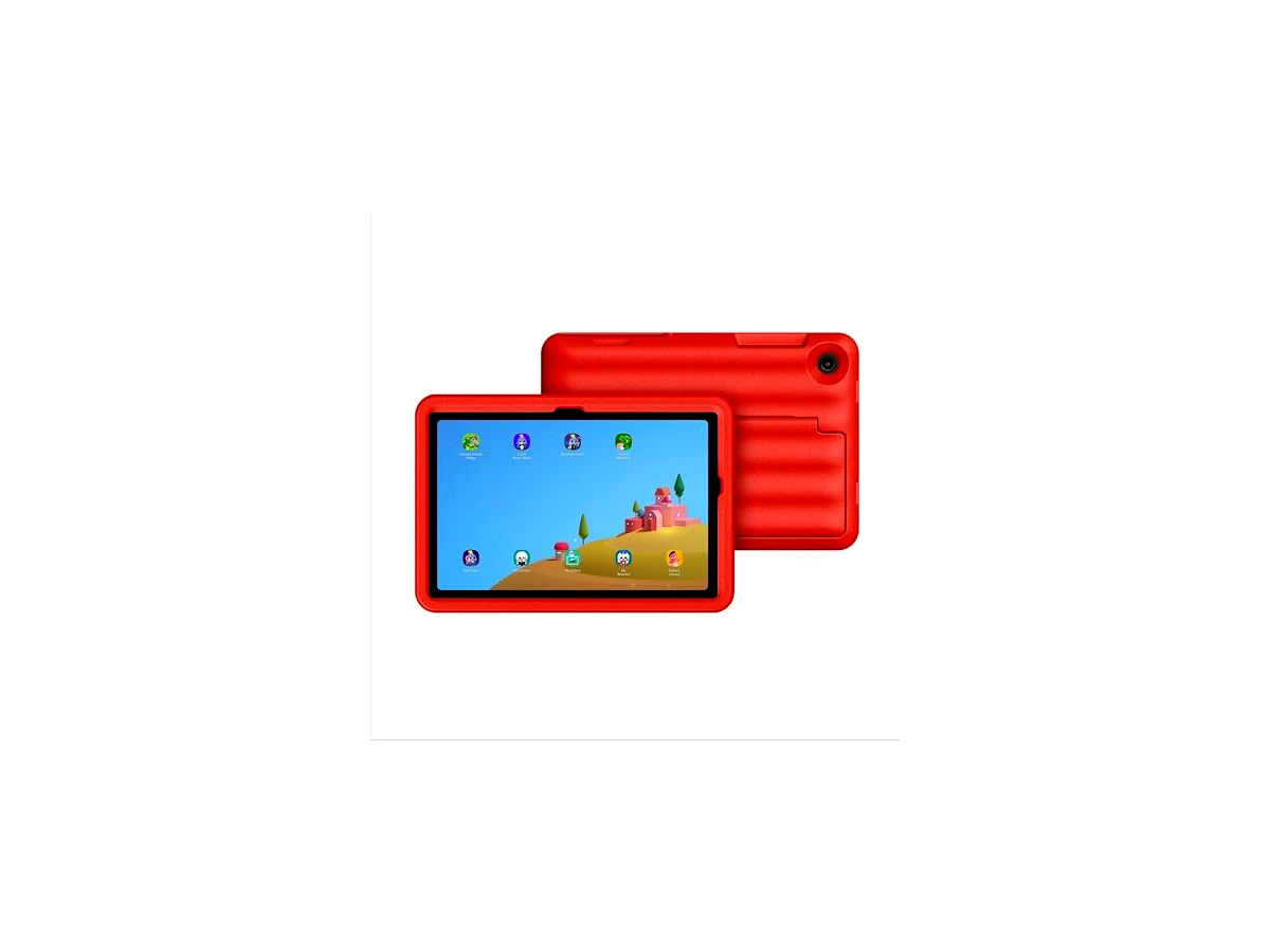 SAMSUNG Galaxy Tab A9+ Kids Edition, grafite com capa amarela
