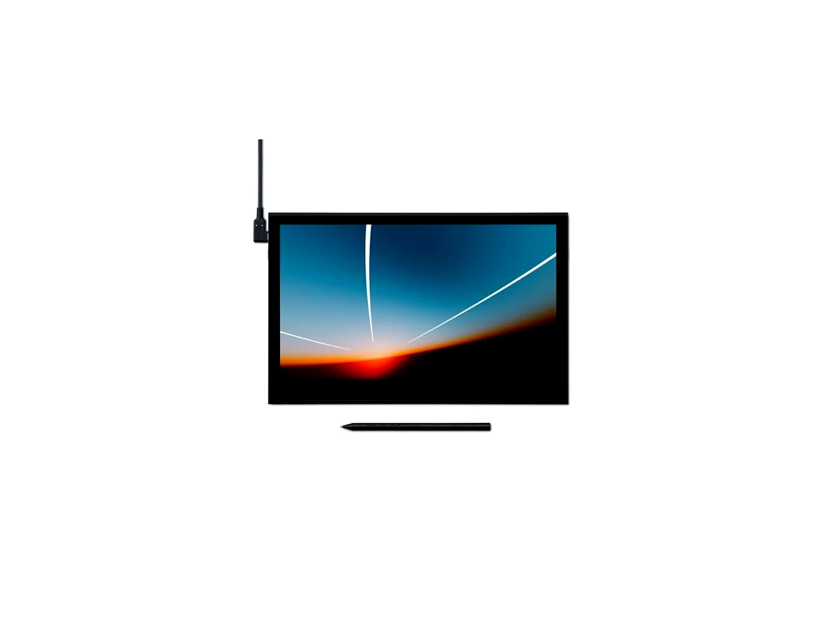 Mesa Digitalizadora Com Tela Wacom Movink, Caneta Pro Pen 3, 5080 LPI, 13", Full HD, Preto - DTH135K0A