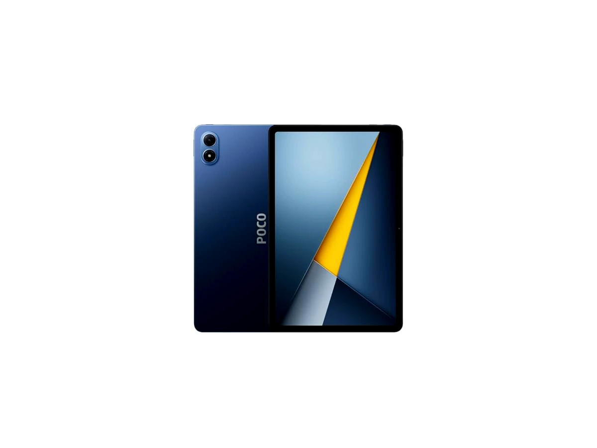 Tablet Xiaomi POCO Pad M1 WiFi 8+256GB, tela de 12,1" e 120 Hz, bateria de grande capacidade de 12000 mAh, processador Snapdragon 7s Gen 4, Azul