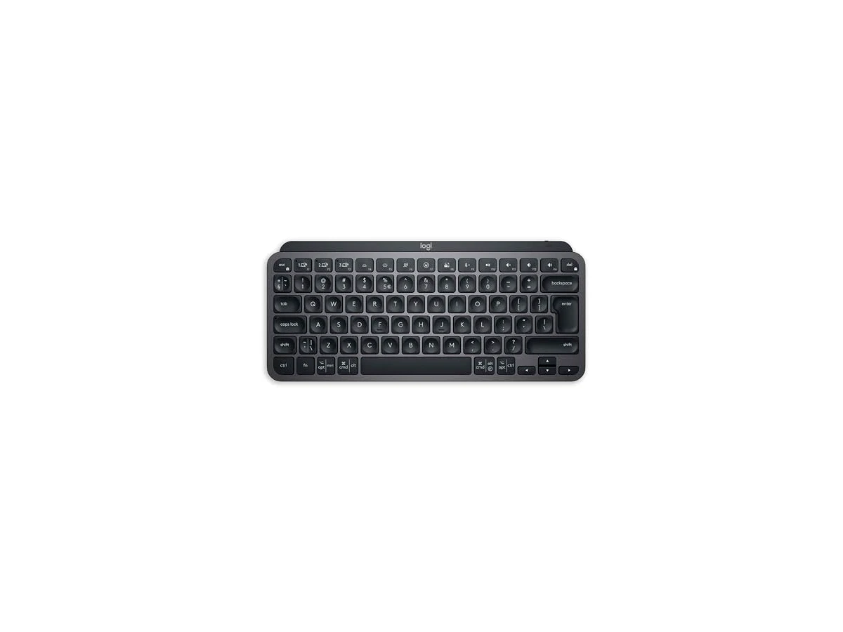 Teclado sem fio Logitech MX Keys Mini com Iluminação Inteligente, Conexão USB ou Bluetooth Easy-Switch para até 3 dispositivos e Bateria Recarregável - Grafite