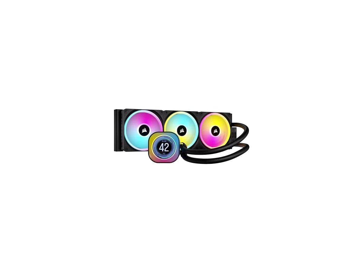 Water Cooler CORSAIR iCUE LINK H150i LCD Fans QX120 RGB 360mm AIO - CW-9061008-WW