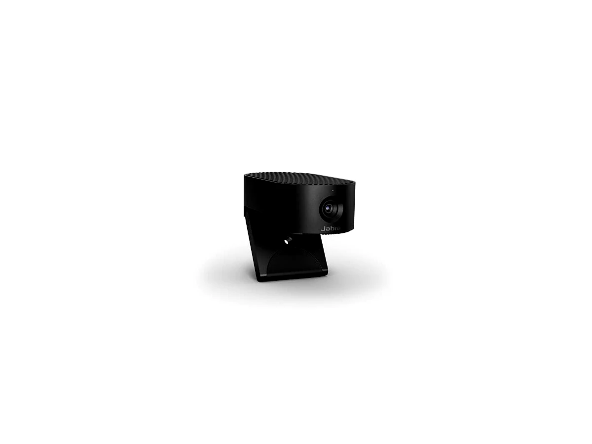Jabra Câmera de videoconferência PanaCast 20 4K - Solução de vídeo pessoal Plug & Play flexível Webcam com 4K Ultra-HD, zoom inteligente e borderless - Preto