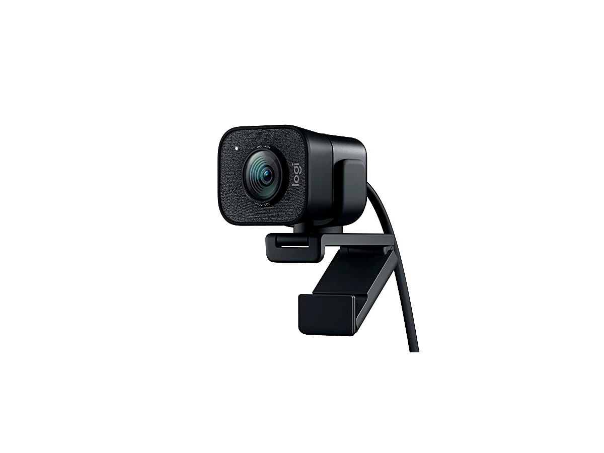 Webcam Full HD Logitech For Creators StreamCam Plus para Streaming e Criação de Conteúdo com Microfone Embutido, 1080p 60fps, Autofoco Inteligente, Conexão USB-C e Tripé Incluso