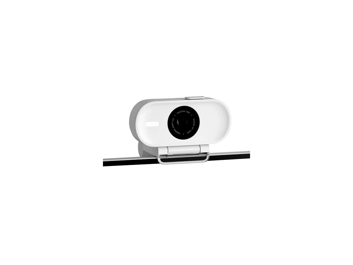 Elgato Facecam Neo – Webcam Full HD com obturador de privacidade fácil de deslizar, correção de luz, para chamadas de vídeo, transmissão, equipes/zoom/slack/OBS/Twitch/Youtube e mais – USB-C/Plug &